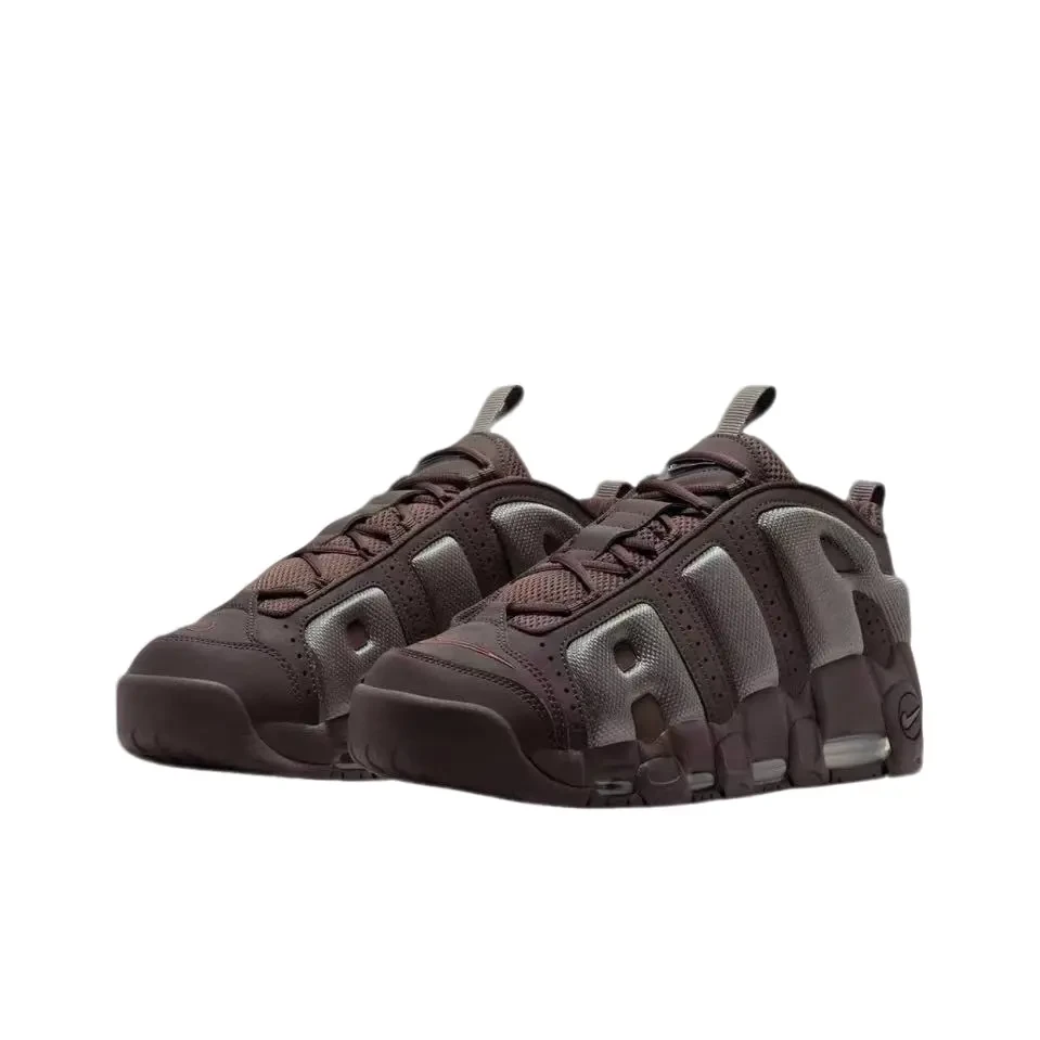 NIKE/耐克正品男鞋UPTEMPO皮蓬透气缓震复古运动休闲鞋FZ3055-200