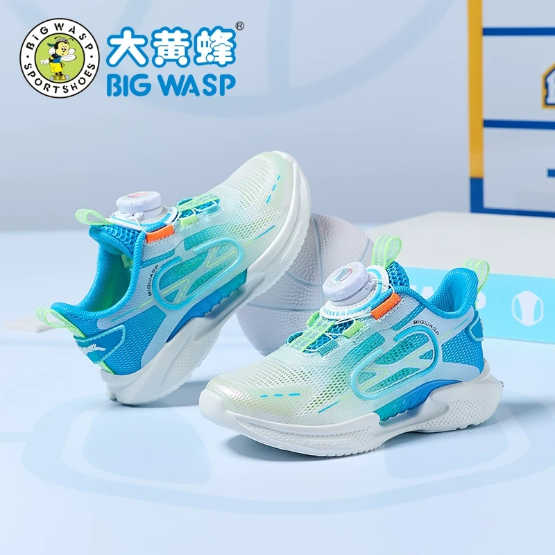 大黄蜂童鞋夏季网面透气男童运动鞋新款男童跑鞋儿童鞋中大童鞋子