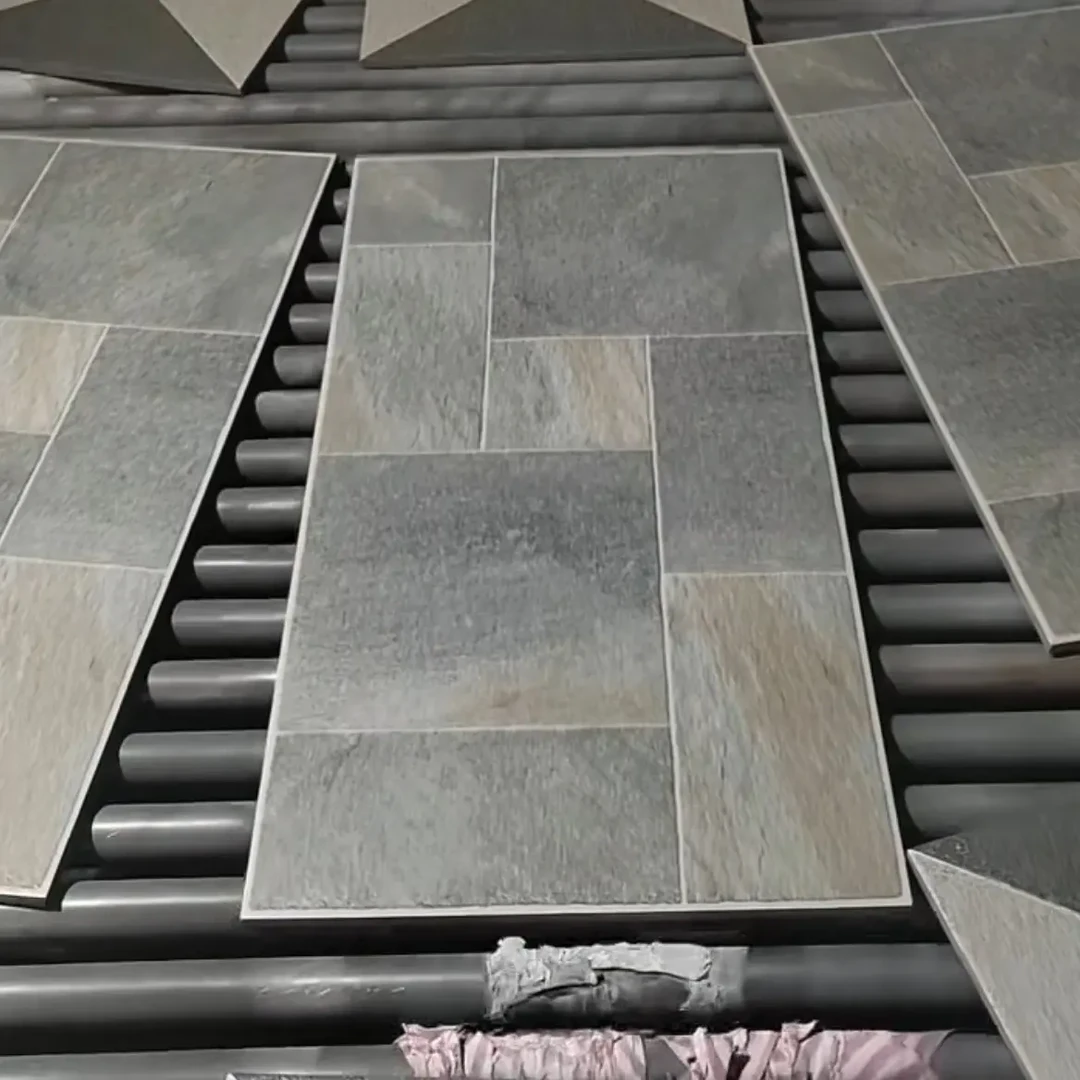 庭院地砖莱姆石地砖18厚室外农村院子地砖别墅花园地砖600x1200