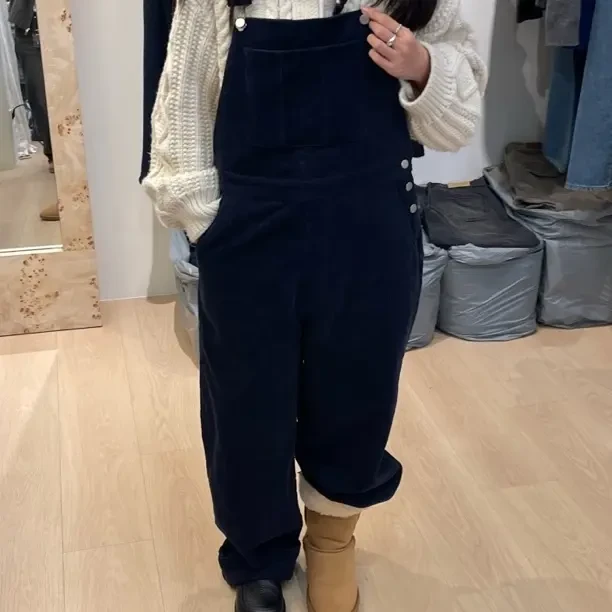 百搭纯棉背带裤no退no换