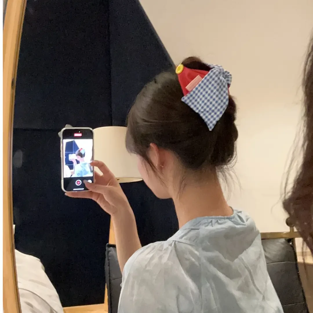 新款韩系甜美少女风蝴蝶结鲨鱼夹韩系可爱百搭发饰头饰发夹