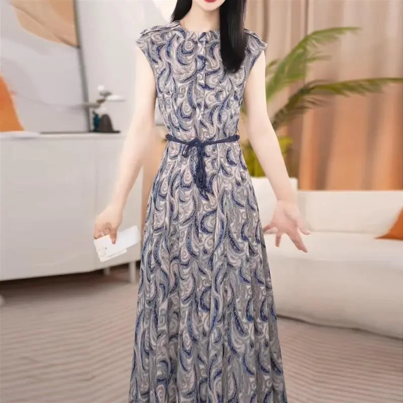 连衣裙2025新款女夏季舒适今年流行爆款气质妈妈减龄轻奢高级感