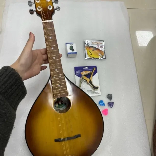 鹦鹉全单板曼陀林A型音色好厚重感