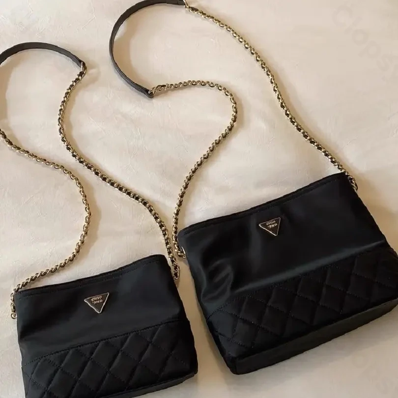 南风单肩夜车黑金女新款超火链条小方2024斜挎包Chio2nd包包夏天