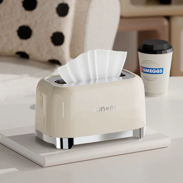 奶油家用办公室客厅桌面ins风轻奢高级感纸巾抽纸盒餐厅纸抽盒