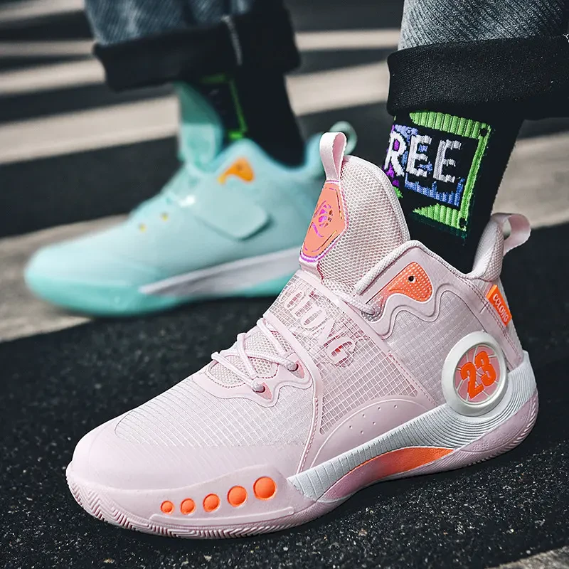LN联名环罗篮球鞋幻影3男款鸳鸯实战23号魔术贴网面透气防滑夏季