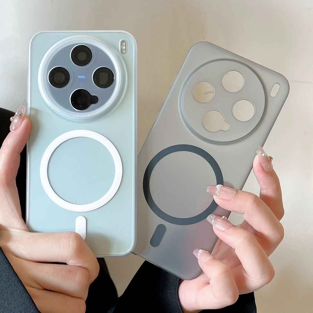 适用vivoX200ultra手机壳X200亚克力硬壳X200s冰雾全包防摔磨砂磁