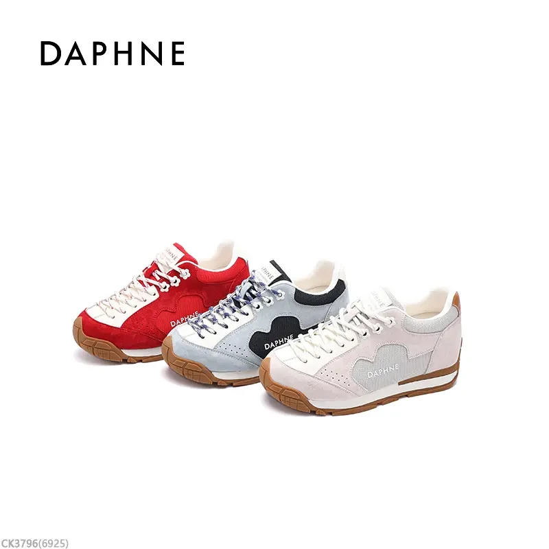 达芙妮网红爆款增高阿甘鞋女款2025秋季软底舒适不累脚运动休闲鞋