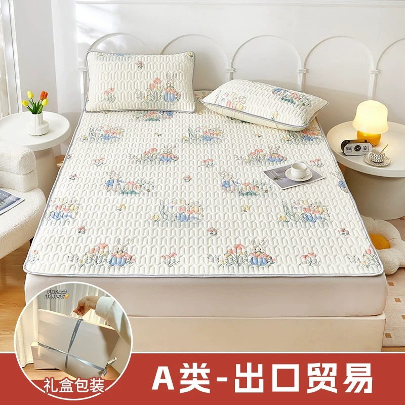 冰丝被套出口贸易冰感乳胶席三件套可薄款/手洗加高学生/新12