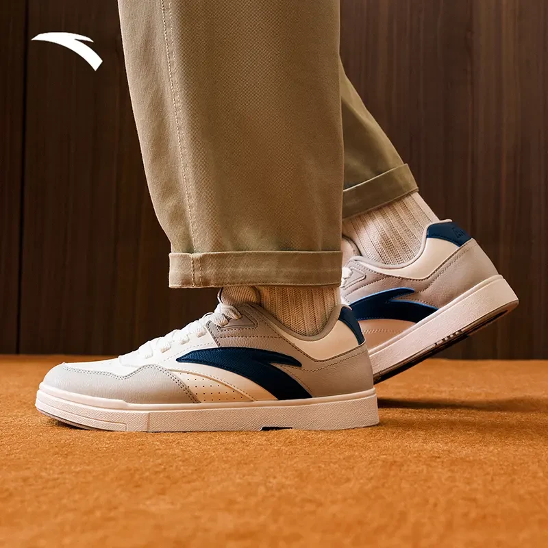 安踏经典板鞋男2024秋冬新款厚底增高通勤百搭潮流男鞋112448011