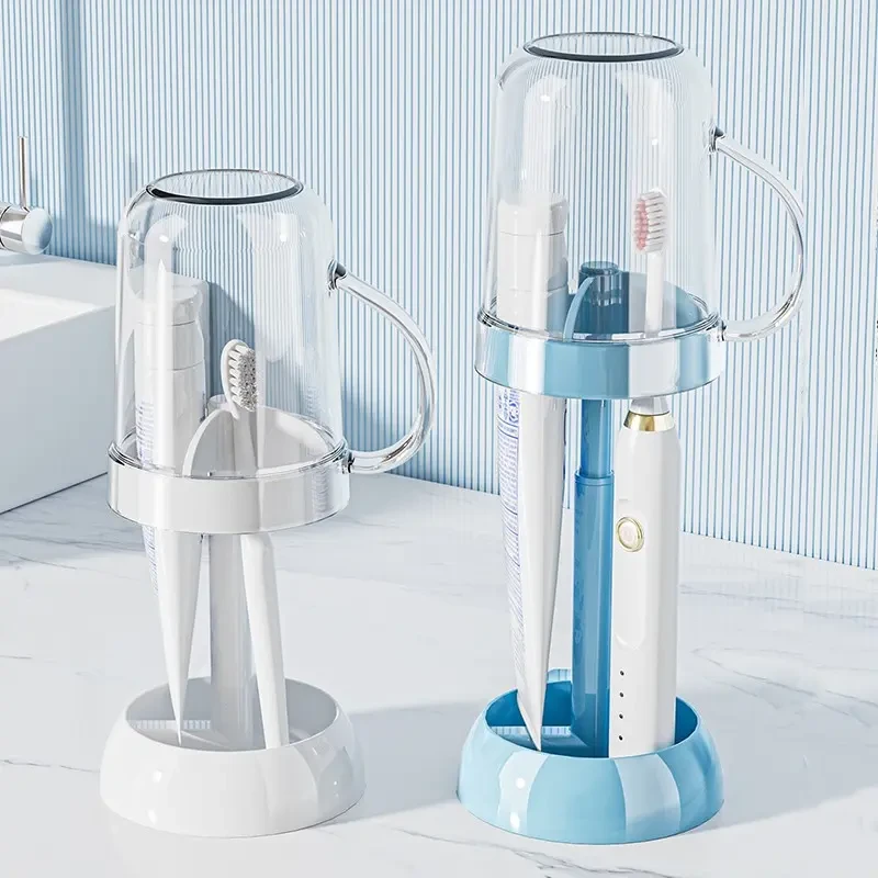 学生防霉漱口杯家用寝室刷牙杯子电动牙刷架防尘宿舍洗漱牙杯套装