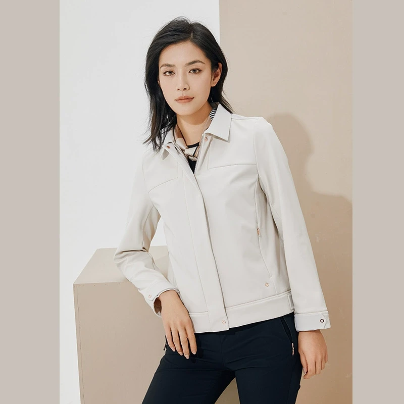 RAPIDO雳霹道女装RLINE商务休闲短款夹克简约休闲外套CP3Z39U03