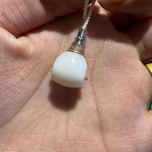 雪巴琉璃三通配饰 尺寸14 无瑕疵