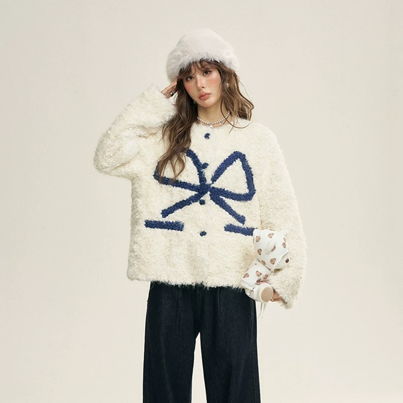 IHDXD蝴蝶结外套IWT824826