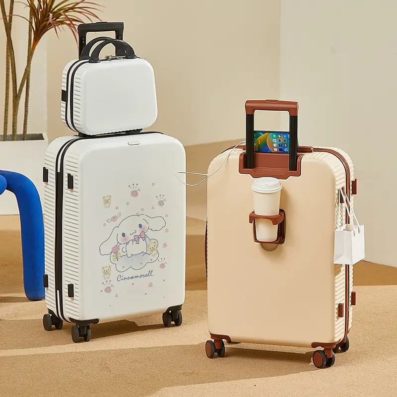 涂鸦大容量行李箱女20寸旅行箱子儿童登机箱男生小型密码拉杆箱24