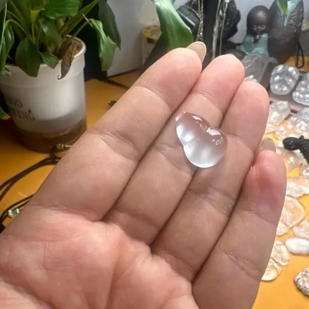 高冰透葫芦珠宝饰品