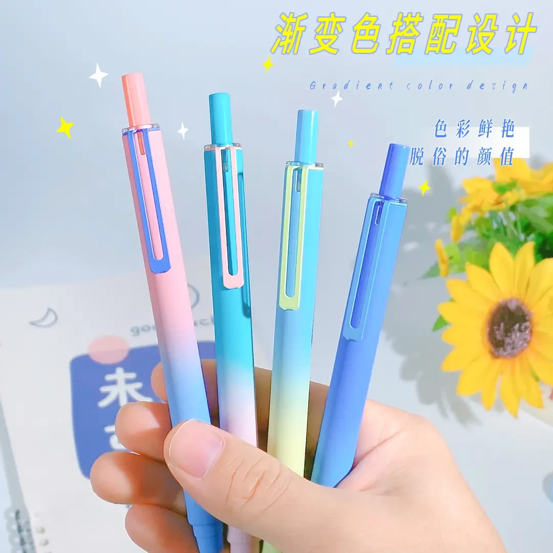 【暑假练字笔】0.5MM正姿钢笔按动炫彩笔杆尖练字写作业三年级学习