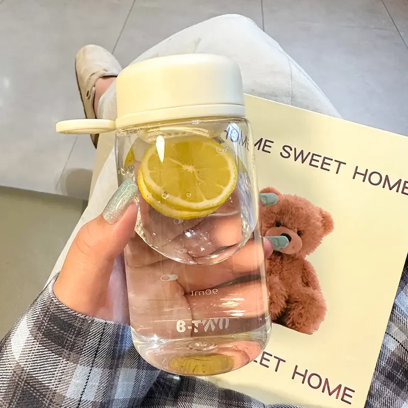 网红简约高颜值杯子耐高温专用塑料便携塑料水杯ins女士随手杯子