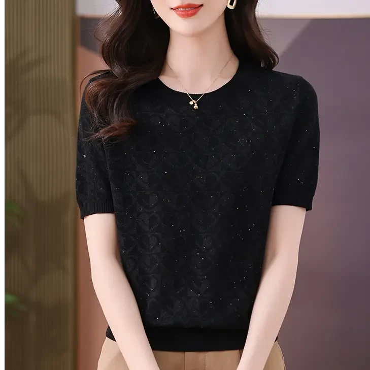 大码女装直播女装夏季新款洋气时髦气质衣服女装2025新款洋气女装