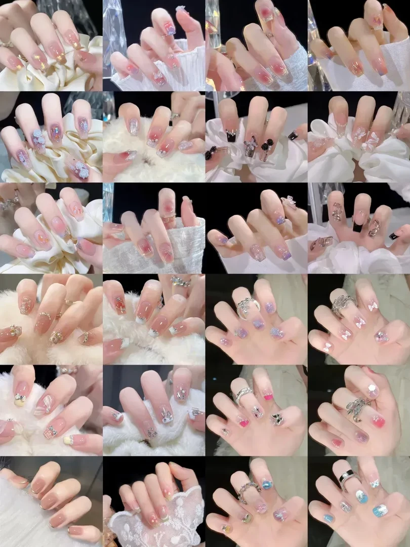 （听话编号再拍）纯手工穿戴甲孤品