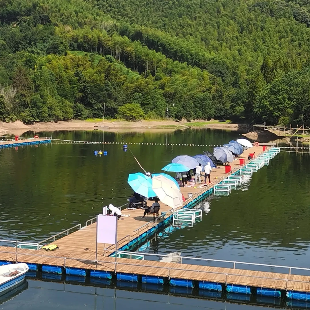 浮桥、钓台、水上平台搭建、钓场建设、鱼塘改造