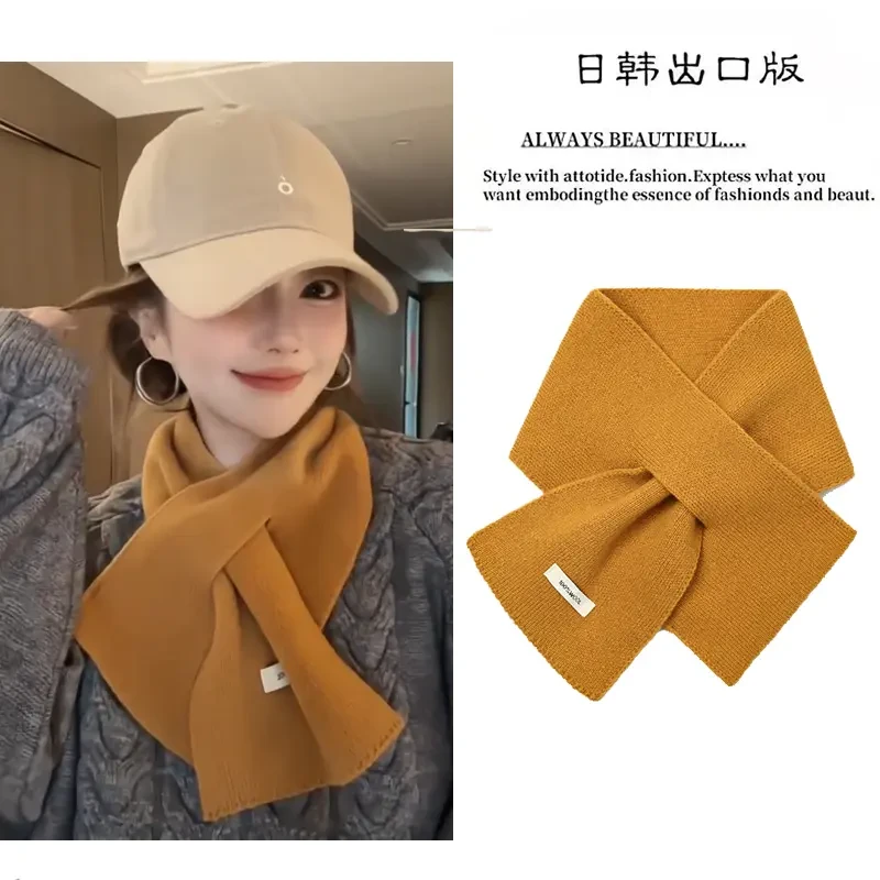 暖暖【羊毛围巾】新款秋冬羊毛围巾时尚百搭极简风女士保暖围脖