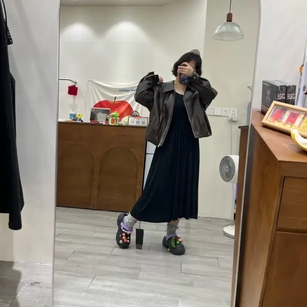 秋季韩版修身吊带裙开衫