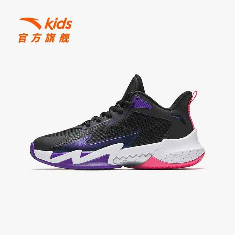 安踏儿童篮球鞋春季新款舒适防滑耐磨青少年篮球减震鞋312511110