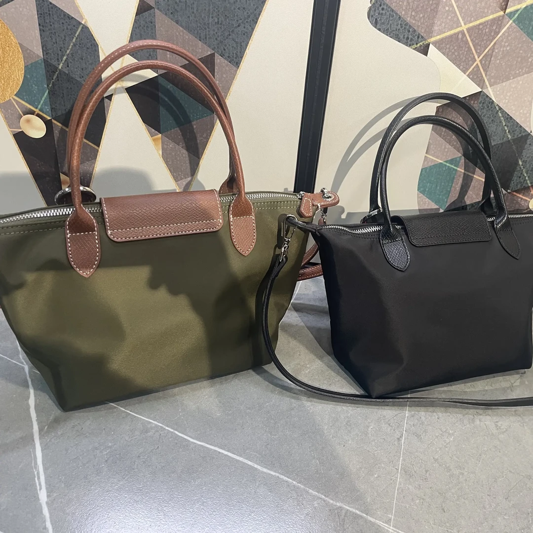 新款时尚百搭尼龙布手提斜挎包