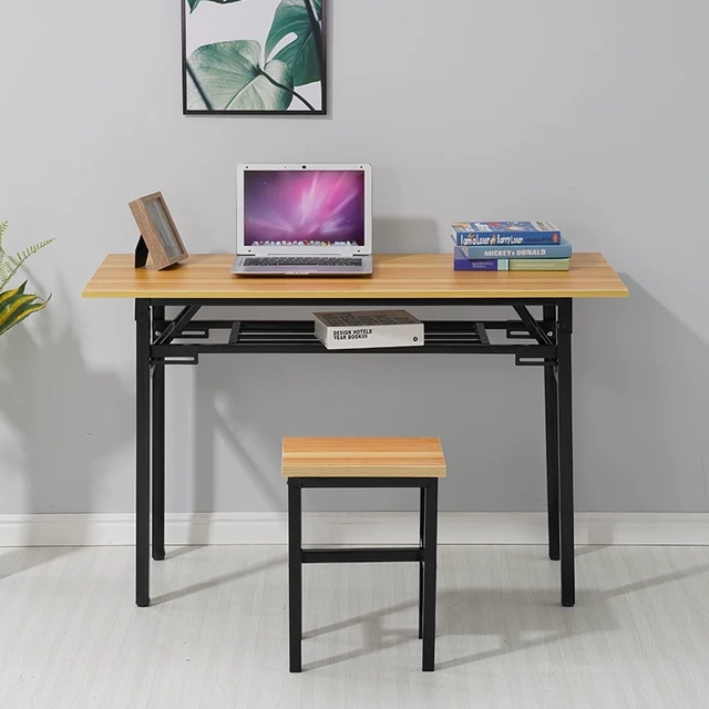 源头好货简易折叠桌长方形培训桌摆摊桌户外学习书桌会议长条桌餐