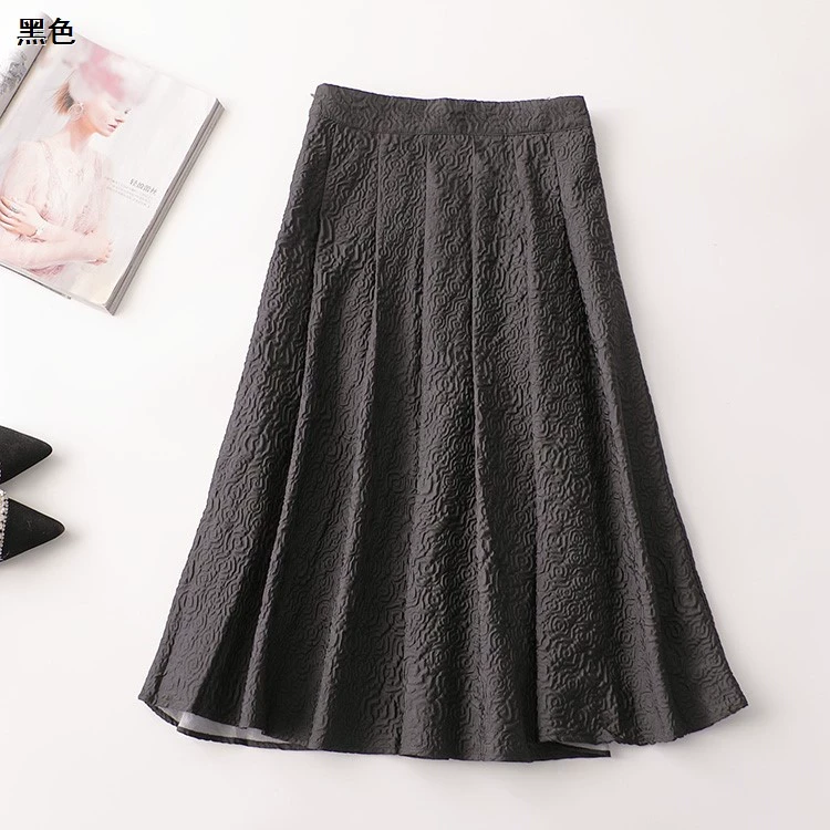 244849秋加长半身裙超值品质女装