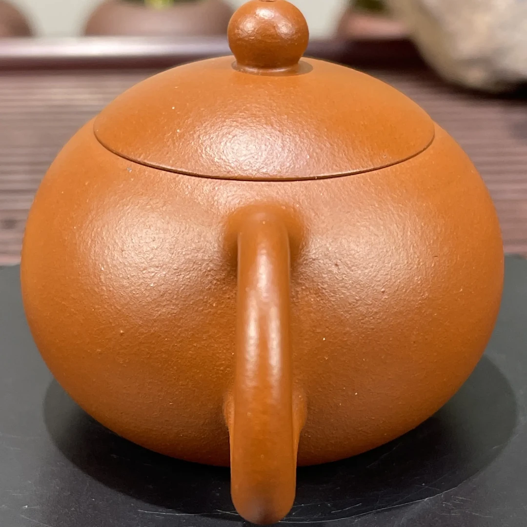 宜兴原矿手工制作100cc小煤窑朱泥精巧别致实用茶器古朴典雅西施