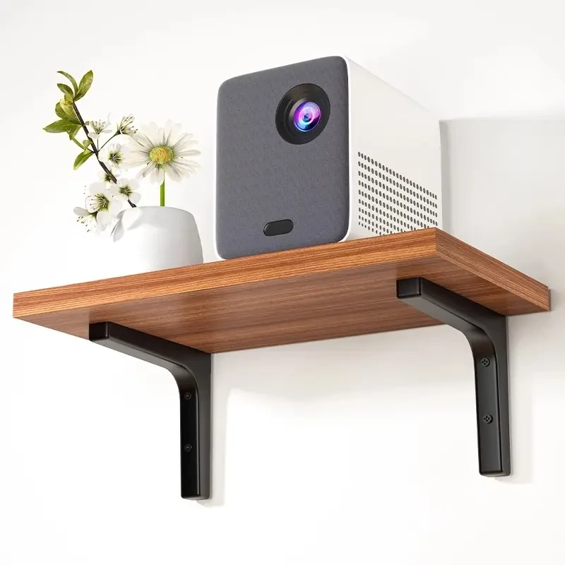 投影仪支架家用墙面壁挂式万能家庭影院托板墙上摄像头路由器支架
