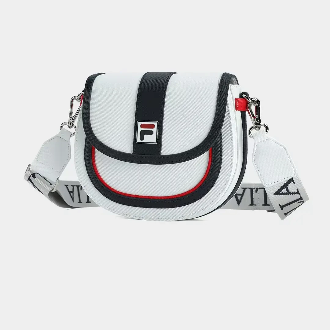 FILA/斐乐女子时尚休闲百搭潮流撞色经典斜挎包F13W513161F