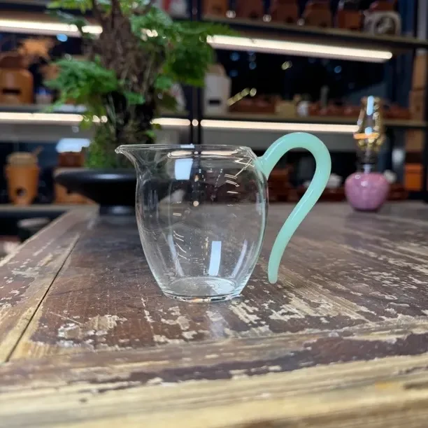 玻璃公道杯单枞岩茶【180ml】小容量分茶器茶具泡茶专用鹰嘴公道杯