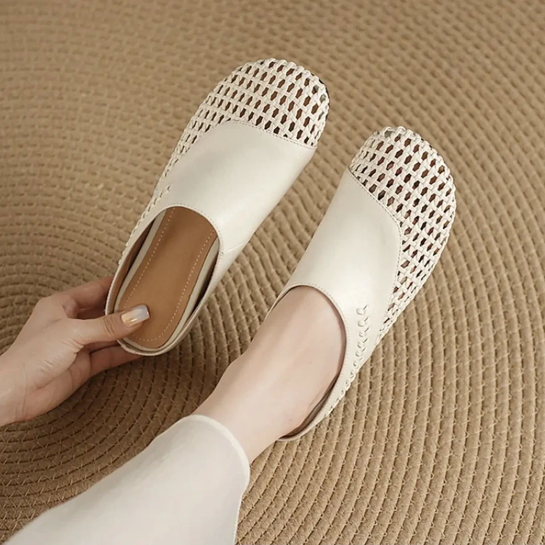 2081 百搭轻便镂空女士新款气质ins风厚底凉拖鞋凉鞋