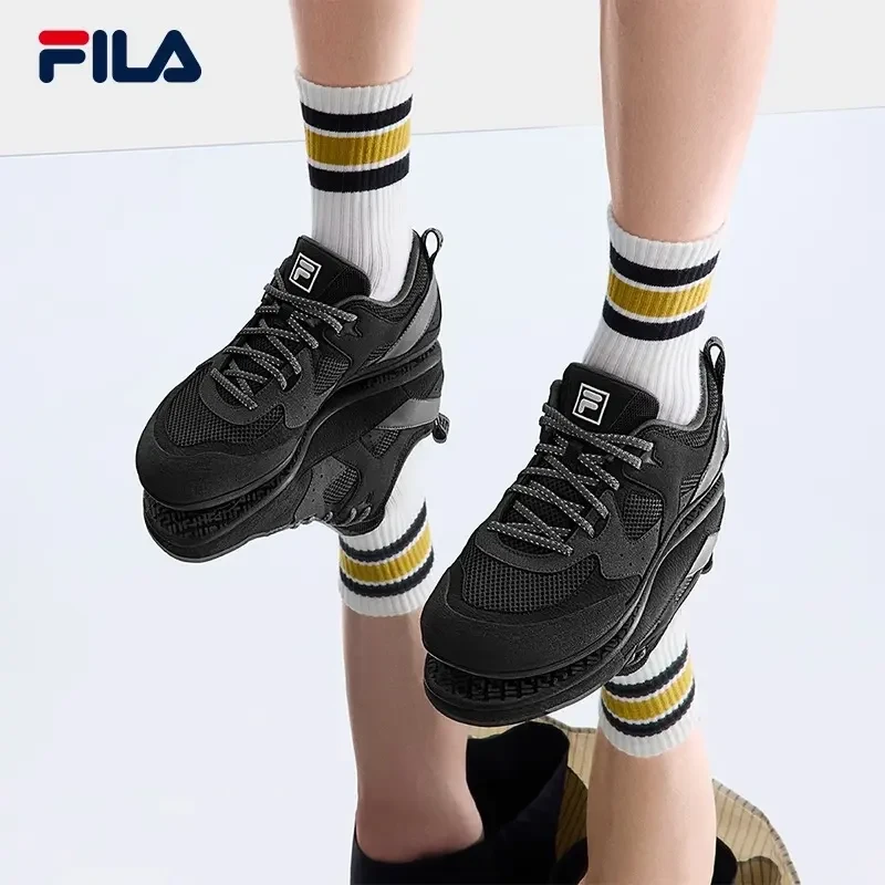 Fila/斐乐男鞋运动鞋2025夏季新款【彩石鞋】薄底德训鞋F12M532152F