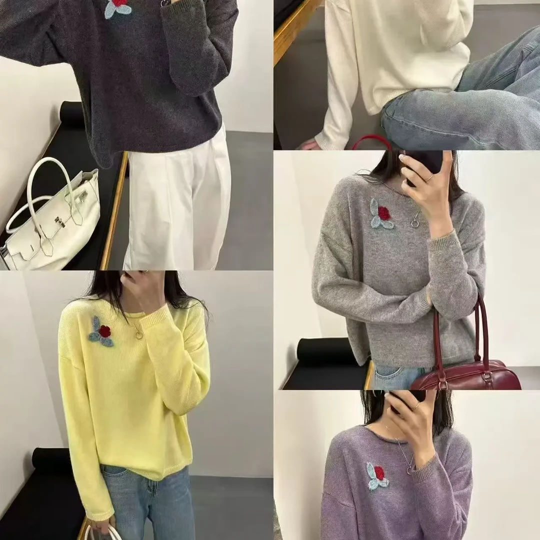 197刺绣厚款落肩袖（696）