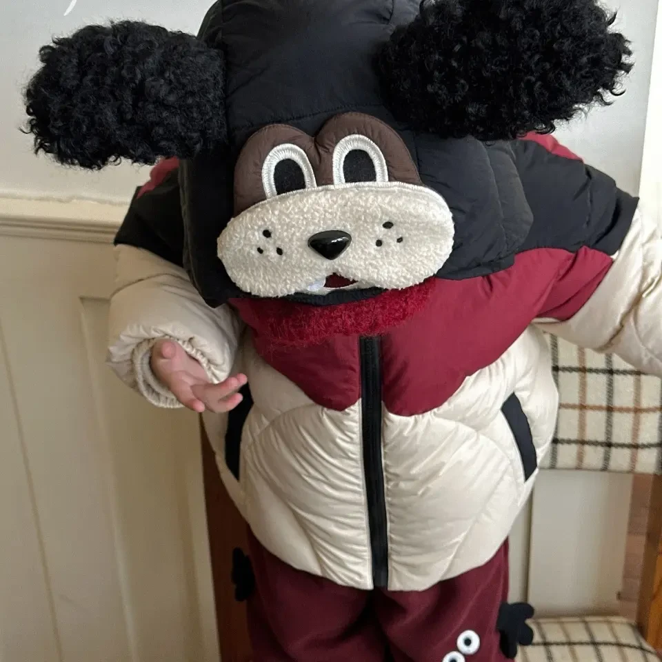 （不支持退换）右子冬季特价立体狗羽绒服