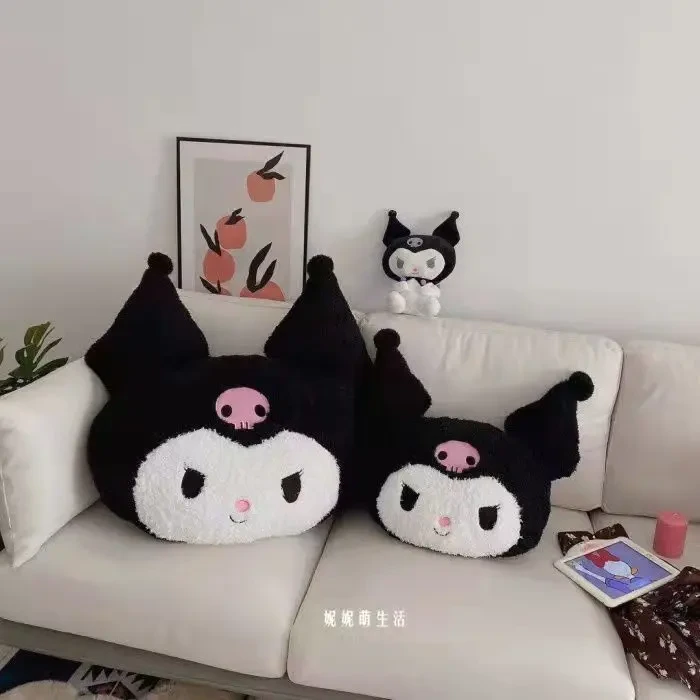 可爱卡通大号库洛米公仔抱枕小恶魔毛绒玩具沙发靠垫生日礼物女生