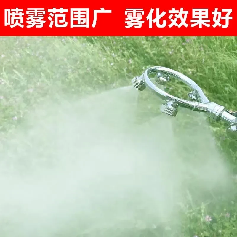 缘微 农用电动喷雾器打药喷头雾化圆头圆形不锈钢高压雾化喷头