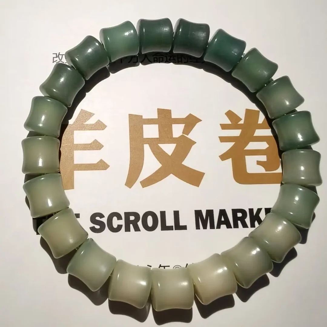 国风竹节菩提根手串