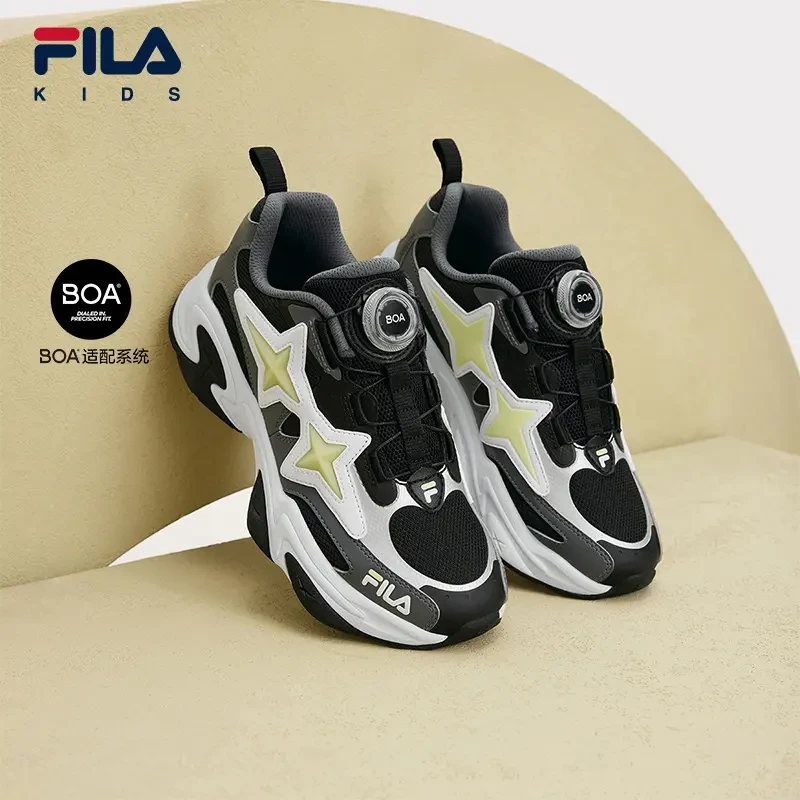 【北极星】FILA斐乐儿童春季新款欧若风大童时尚运动跑鞋K15B511105