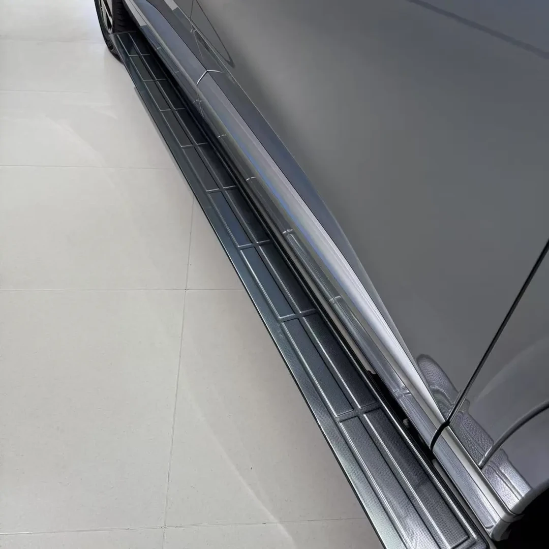 适用车型侧踏板盖面板贴不锈钢门槛条迎宾踏板车身贴配件改装