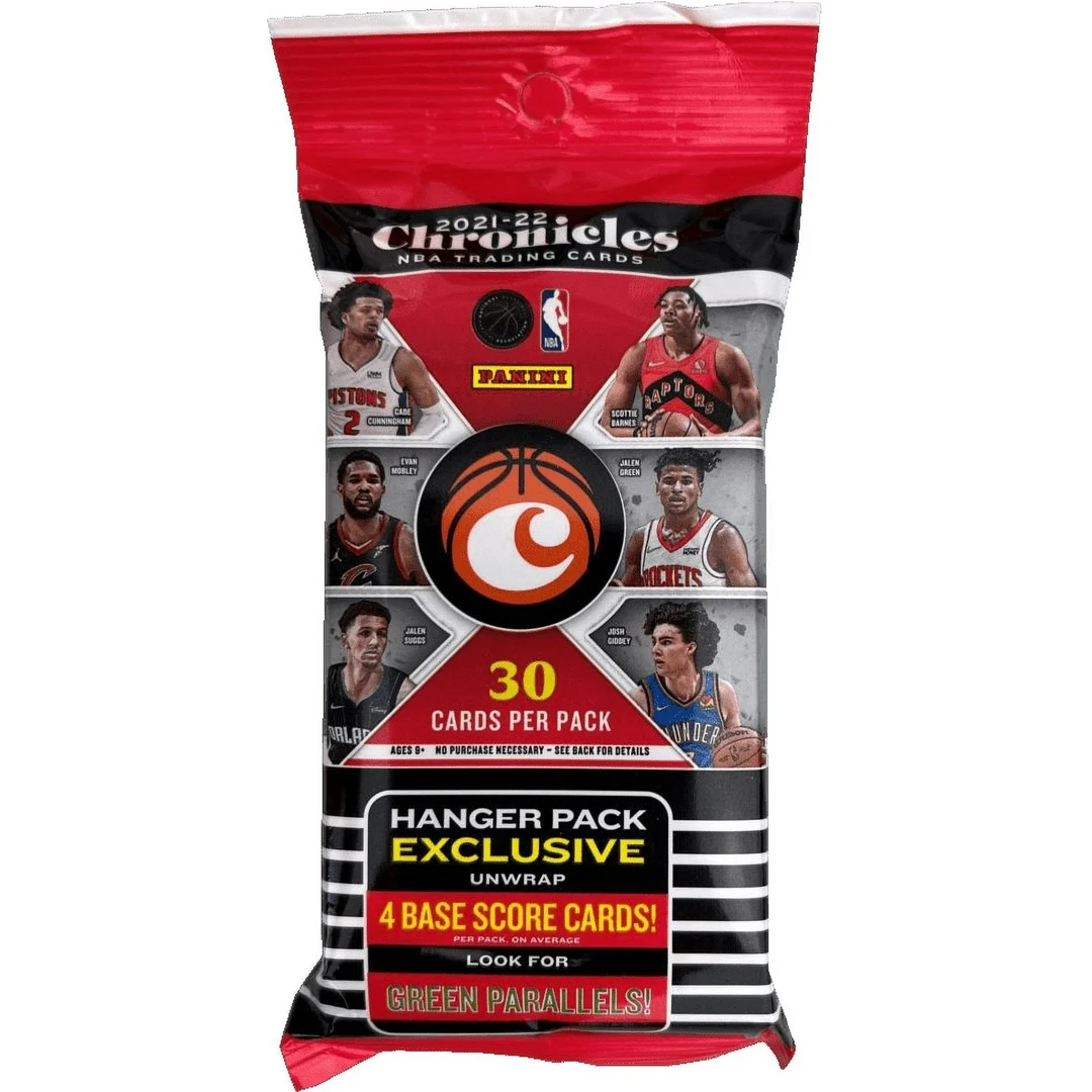 【代拆】 Panini 2021-22 Chronicles Basketball 篮球盲盒球星卡