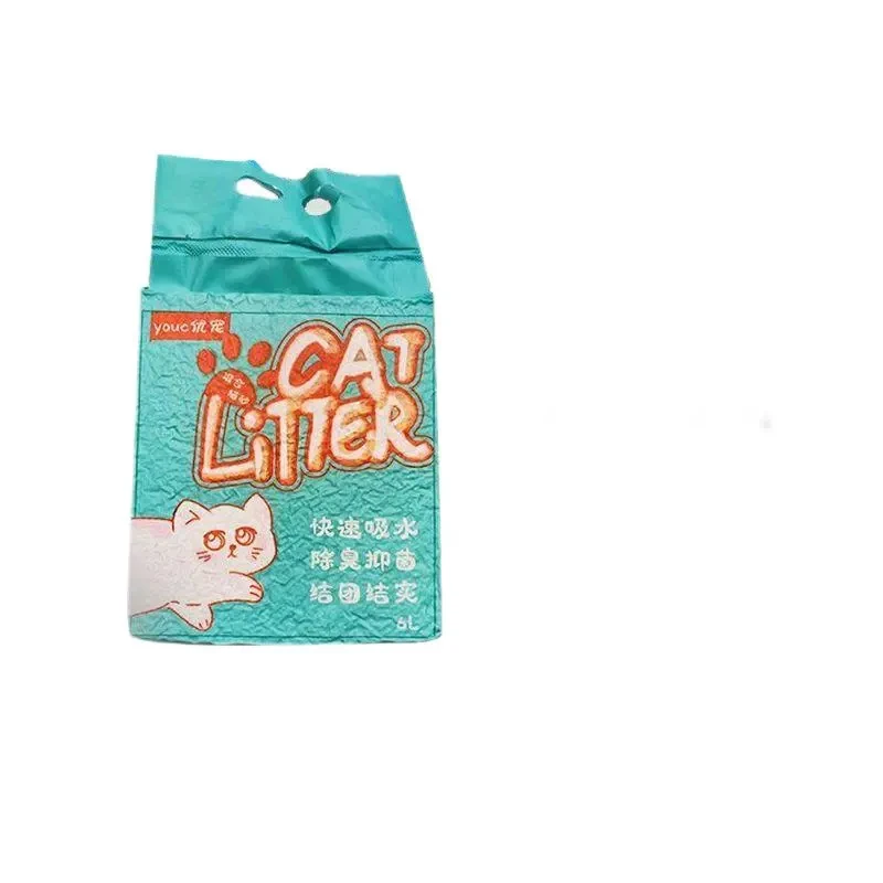 优宠豆腐猫砂除臭抑菌吸水结团6L