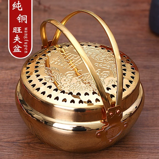 进火盆乔迁之喜新房新居搬家入宅火炉电子过入伙仪式结婚用品陪嫁