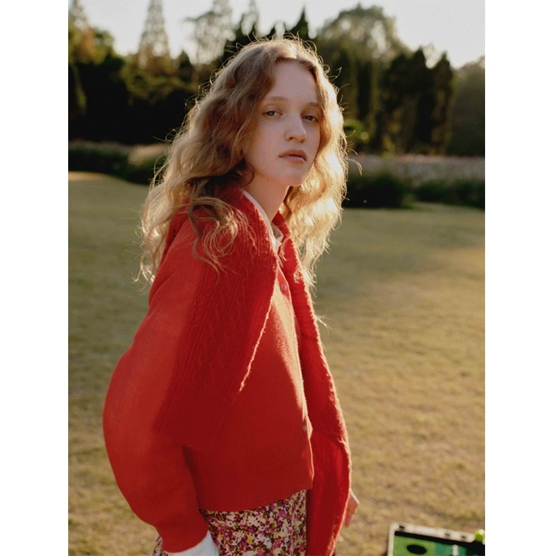 【Fy】基础款洋气显瘦百搭开衫2025春季新款专柜撤柜品牌女装