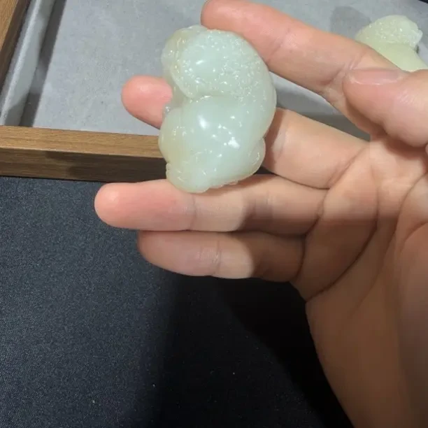 31.料唐狮挂件精雕细琢立体雕刻