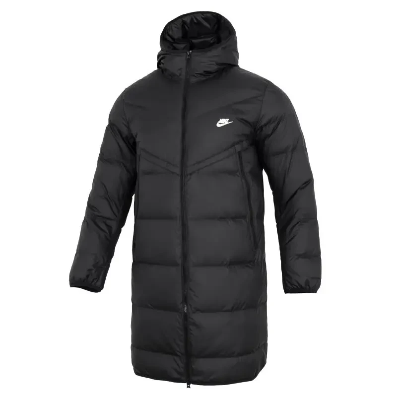 NIKE/耐克男子好羽绒户外休闲连帽保中长款羽绒服DV1134-010